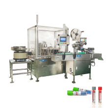 High performance VTM tube filling capping labeling machine,10ml test tube filling capping machine